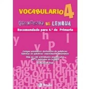 Vocabulario, 4 educacion primaria