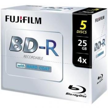 Fuji 25GB 4X Blu-ray BD-R Disco en Jewel Carcasa