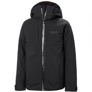 Helly Hansen Junior Alpha RECCO Ski Jacket Black 14