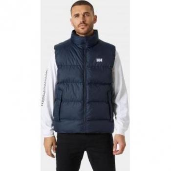 Helly Hansen Men's Navy Active Puffy Vest, Casual Polyester 2024