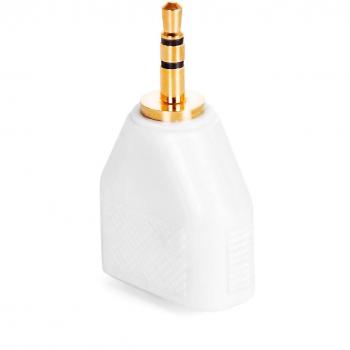 Prolinx MC-06 - Duplicador de Audio minijack, Color Blanco