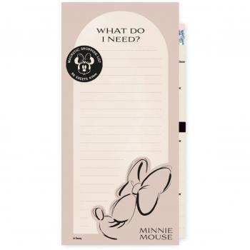 Bloc de Notas Magnéticas Disney Mickey - Imanes Grandes - Producto Oficial con Licencia