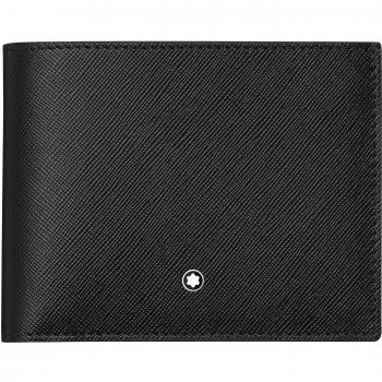 Montblanc Montblanc Sartorial Tarjetero, 12 cm, Negro