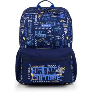 Mochila Gabol SKULL Azul Waterproof 32x15x44 Cms