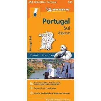 Mapa Regional Portugal Sul - Algarve - Aa.vv