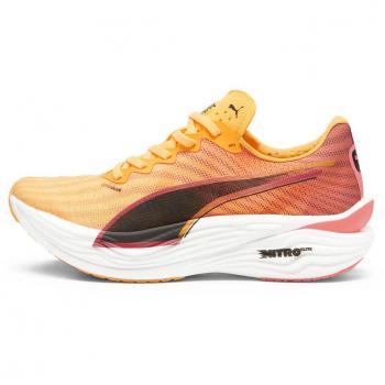 Puma Deviate Nitro Elite 3 Fire Women's Running Shoes - Orange/Pink - Size 40