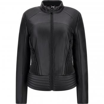 Guess Lea Women's Faux-Leather Corset Jacket