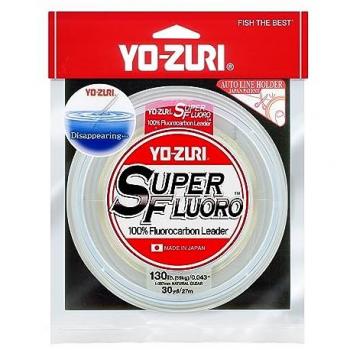 Línea de Pesca Yo-Zuri Fluorocarbono Superfluo 30 m Transparente 130 lb
