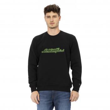 Automobili Lamborghini Black Cotton Sweater - M