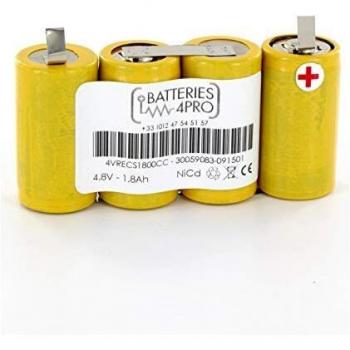 Batería 4.8V 1.8Ah para Karcher K50 vacío 6006-4