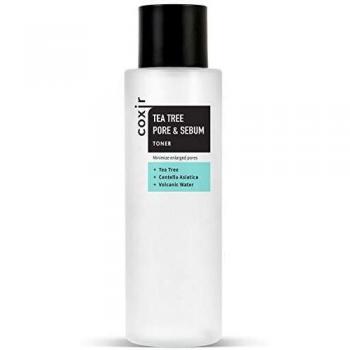 Coxir Tea Tree Pore & Sebum Control Toner 150ml - Acne Treatment and Oil Control Formula
