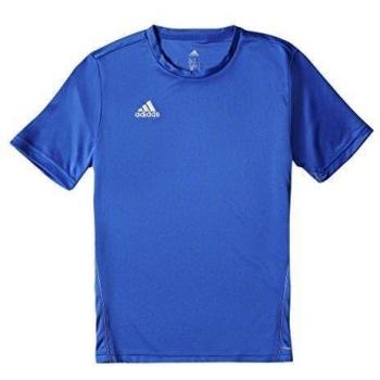 adidas COREF TRG JS Y - Camiseta para niño, color azul / plata, talla 164