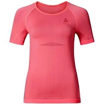 Odlo™ Suw Top Cuello Redondo S/S Performance X-Light para Mujer, Mujer, Color Fleur de Lotus, tamaño Xtra Small