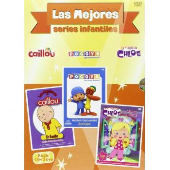 Pack Mejores Series Infantiles: Pocoyo Amistad + Caillou Inocentes + Magia Chloe 1 [DVD]