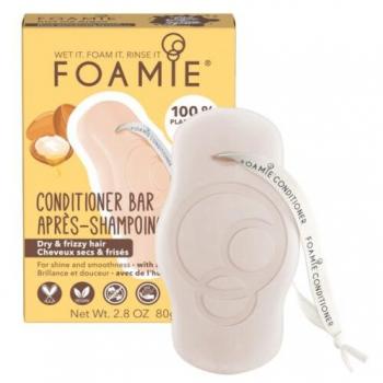 Foamie Acondicionador Sólido para Cabello Rizado con Aceite de Argán y Vitamina E 80g