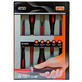Bahco BE-9882SL - Juego 5 Destor Ergo Aislo Integradopl/Pz