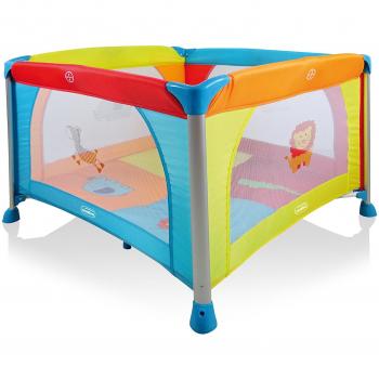 Parque infantil cuadrado de aluminio Asalvo Jungla
