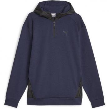 Sudadera Puma Rad/Cal Half-Zip para Hombre, Color Azul Marino, Modelo 675893-06