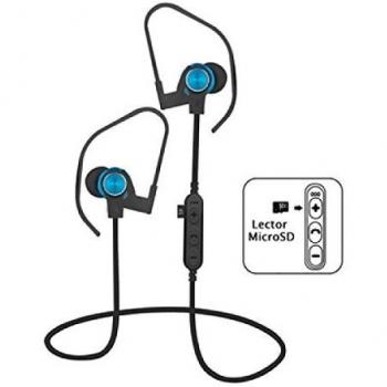 PLATINET Auriculares IN-Ear Sport Bluetooth Azul