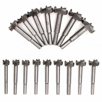 Baban 16pcs Brocas Forstner Set 15-35mm Broca fresadora Madera Hole Saw Acero al tungsteno Titanium recubierto