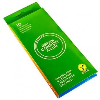 Green Condom Club Preservativos Veganos 10Ud 200 g