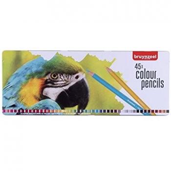 Estuche 45 Colores Bruynzeel Papagayo