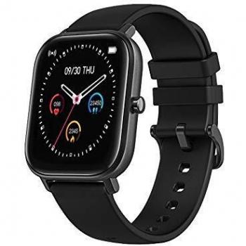 DCU TECNOLOGIC | Smartwatch | Reloj Inteligente Curved Glass | Pulsera de Actividad IP67 | Pulsómetro y Monitor de presión Arterial | Control del Ciclo Femenino | Multideporte