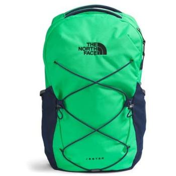 Mochila The North Face Jester 28L Verde Brillante Optic Emerald con compartimento principal de gran capacidad, bolsillo frontal con cremallera, dos bolsillos laterales para botellas, sistema de suspensión FlexVent para mayor comodidad y