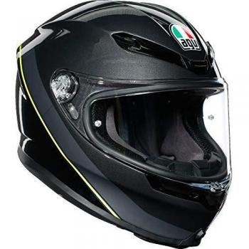 Casco K6 AGV ECE Multi MPLK Minimal GUNMET/Black/Yellow FL XXL