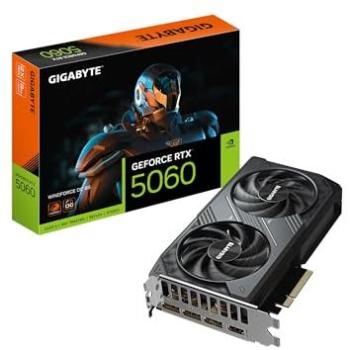 GIGABYTE GeForce RTX 5060 WINDFORCE OC 8GB GDDR7 Dual Fan Graphics Card