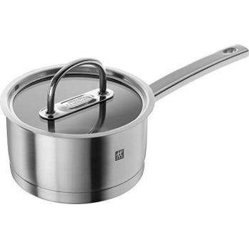 Zwilling Prime - Cazo de 16 centímetros con Tapa en Cristal y Acero, Capacidad 1,8 litros