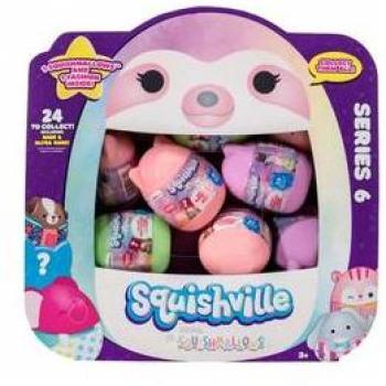 Squishville Mini Squishmallows Peluches 5 cm Surtido (12) - Peluche de colección, tamaño 5 cm, surtido de personajes