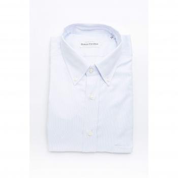 Robert Friedman Light Blue Cotton Shirt - L