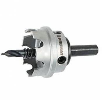 Sierra de corona VIVAHOGAR Promat diám. 51 mm, prof. de corte 4 mm, incluye broca y muelle