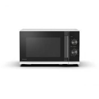 Microondas Toshiba 20L 800W con 5 Niveles de Potencia y Descongelación Automática, Color Blanco