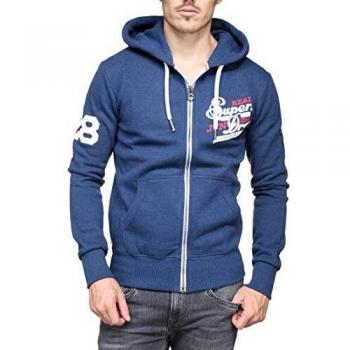 Superdry - Cárdigan - para Hombre Azul L