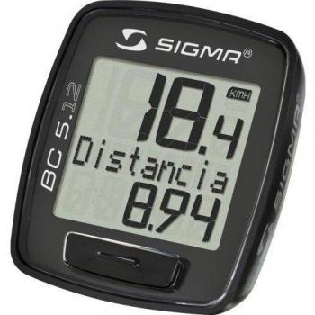 Sigma BC 5.12 - Ciclocomputador negro negro Talla:1 SIZE