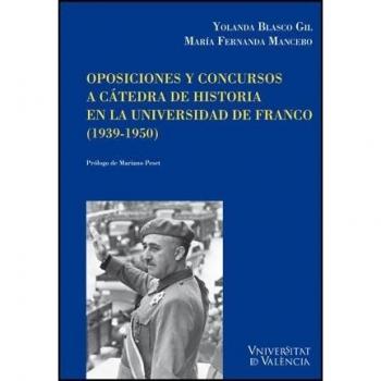 Oposiciones y concursos a cátedra de historia en la universidad de Franco