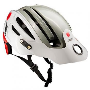 Urge Endur-O-Matic 2 MIPS casco Mixta, color blanco, gris y rojo, tamaño S/M