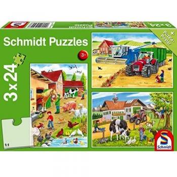 Puzzle de Schmidt Spiele - En la Granja - 24 piezas
