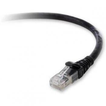 Belkin F2CP003-07BK-LS 2.1 m 10G RJ-45 Male to RJ-45 Male CAT 6a Patch Cable - Black