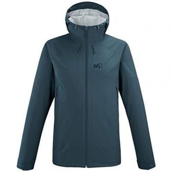 MILLET - Fitz Roy Stretch JKT M - Chaqueta protectora para Hombre - Impermeable y Transpirable - Aproximación, Senderismo, Trekking, Diario - Azul