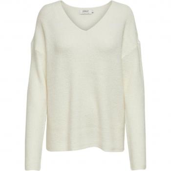 Jersey Only para mujer en color beig, sudadera Only onlcamilla birch mujer