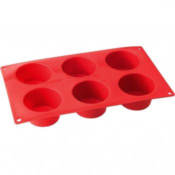 Molde para 6 magdalenas Flexxibel Love Dr. Oetker