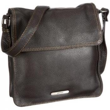 Gerry Weber LOS ANGELES II 08/90/02015 - Bolso de hombro de cuero para mujer, color marrón, talla 23x22x7 cm