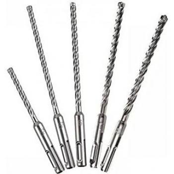 Broca SDS-Plus MX4 (Estuche) 5 piezas (5,5 x 115 mm, 5,5/6/7/8 x 160 mm)