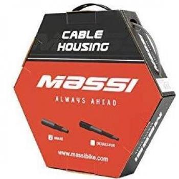 Massi Funda de Cable de Freno para Bicicleta, Adultos Unisex, Gris