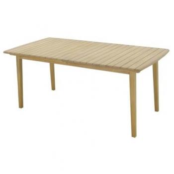 Mesa de Comedor Extensible de Jardín en Acacia con Rallonge - Ancho 180/240 cm - NEMBY