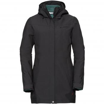 VAUDE 3 in1 Idris Parka II Chaqueta Doble, otoño/Invierno, Mujer, Color Phantom Black, tamaño 48