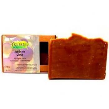 Jabón en Pastilla de Vino 80Gr | Piel Suave - Jabón Kijani de Vino 80g